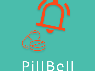PillBell app design logo ux