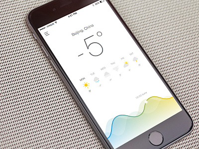 Weather app icon iphone6 weather