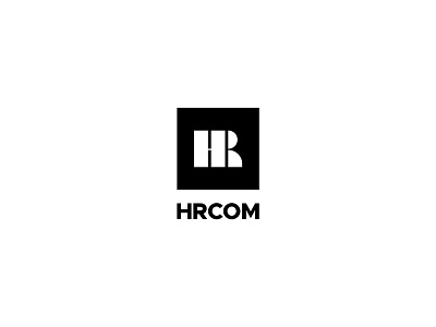 HRcom ( H+R+Human icon ) branding design hr hr logo hr software icon identity ksa letter logo logos mark system type typeface