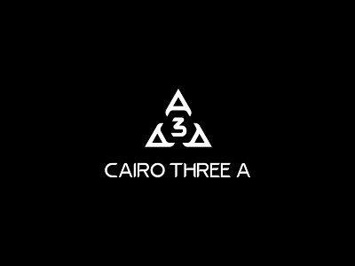 Cairo 3A logo Design brand branding design identity letter logo logos mark type typeface