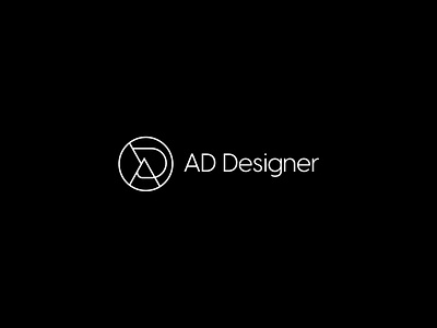 AD Designer logo branding design identity logo logos mark type typeface typography vector