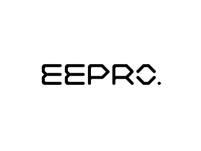 EEPRO Logo design brand branding design identity letter logo logos mark type typeface