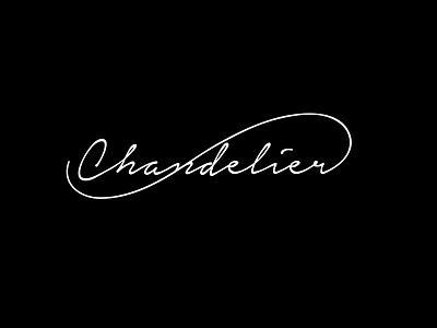 Chandelier logo design
