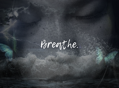 Breathe design graphic design