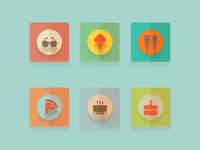 Icons design food graphic icon photoshop