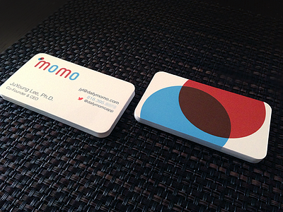 Momo BC Branding branding business cards identity logo