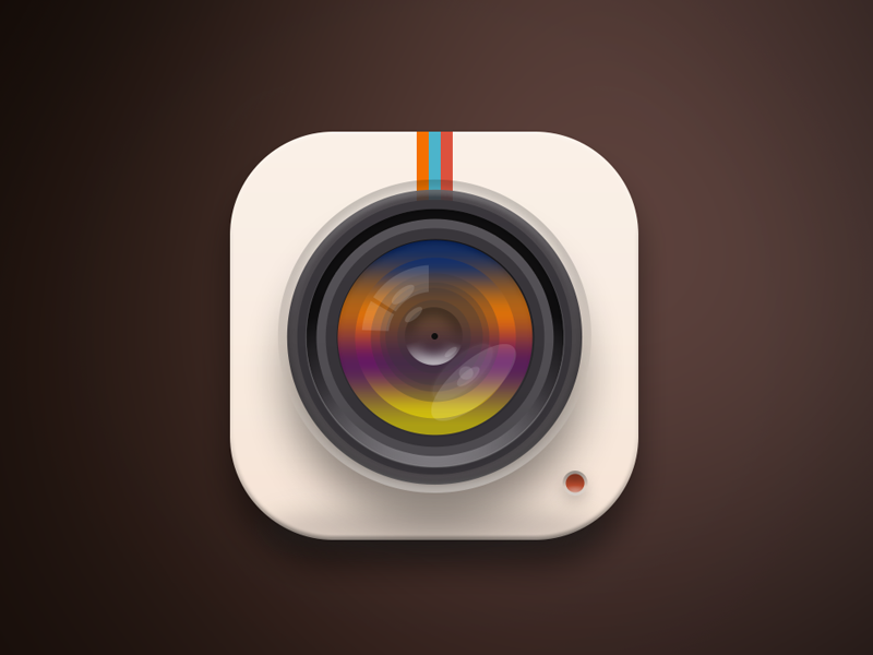 cool camera icon