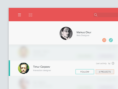 Collaboration Tool app collaboration design interaction interface ui web