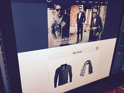 Cplus WIP design fashion interface ui web web design