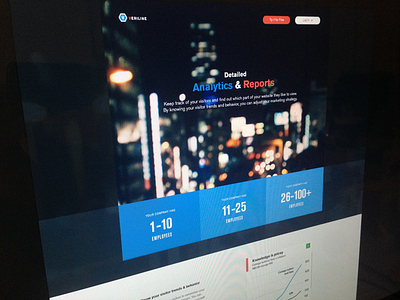 Site WIP flat interface ui web web design website