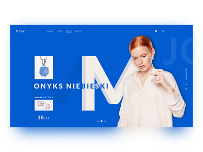 Joly ecommerce interface shopping ui ux web website