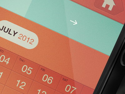 Calendar calendar concept ios iphone