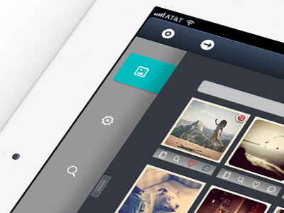 Ipad Photo app design ios ipad photo photography
