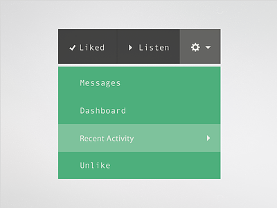 Menu dashboard design interaction interface reports ui users web