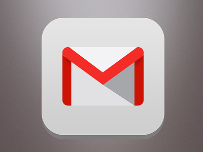 Gmail Free PSD branding design gmail icon ios iphone iphone 5