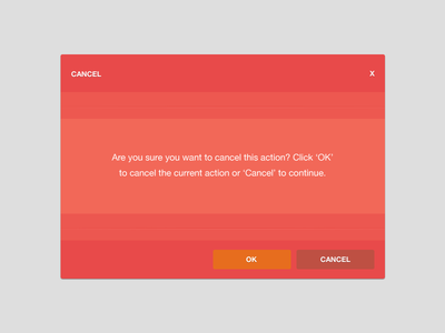 Cancel, no really, CANCEL!