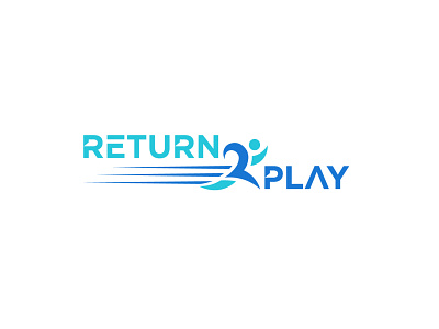 Return 2 Play Logo Design branding fitness graphic design gym logo sport