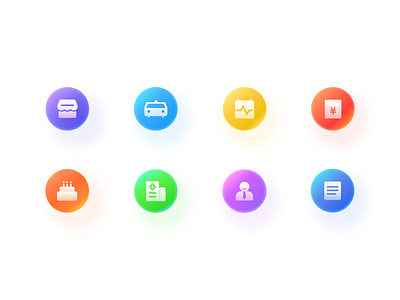 Finance Icon2 app design gradient icon icons illustration ui ux