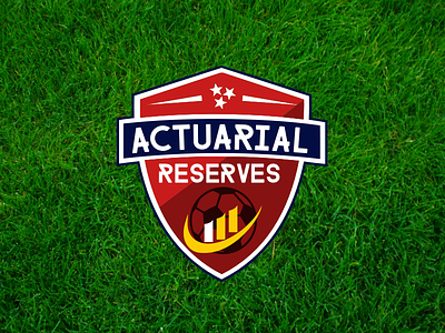 Actuarial Football Team Crest actuarial football football crest logo soccer