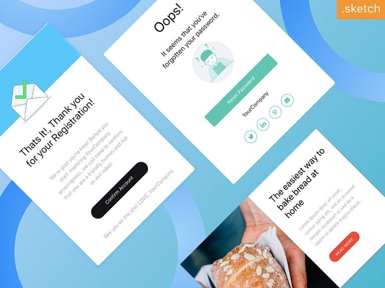 Free 7 Email Templates By Joash Pereira On Dribbble Free 7 Email Templates By Joash Pereira On Dribbble