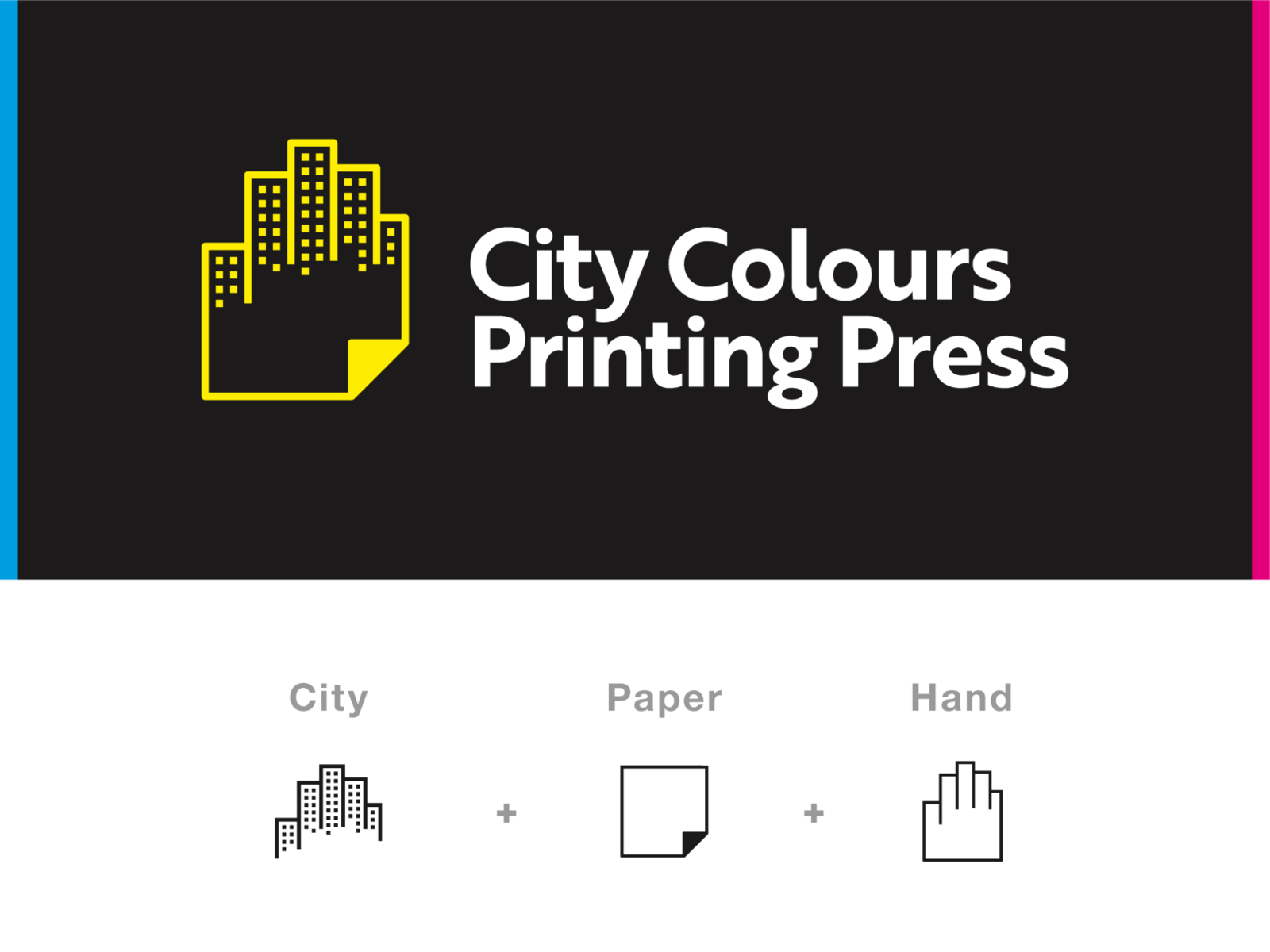 City Color Printing Press Logo Design By Bharath Jangid On Dribbble