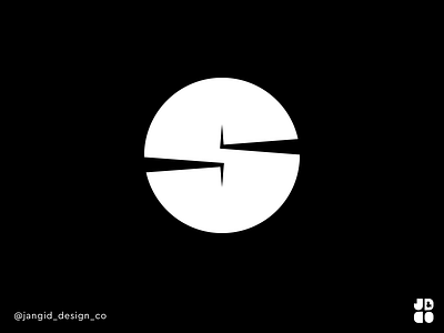 Abstract S 36 days of type branding design flat icon illustrator logo minimal typography vector