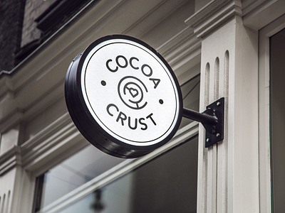 Cocoa Crust Logo MockUp