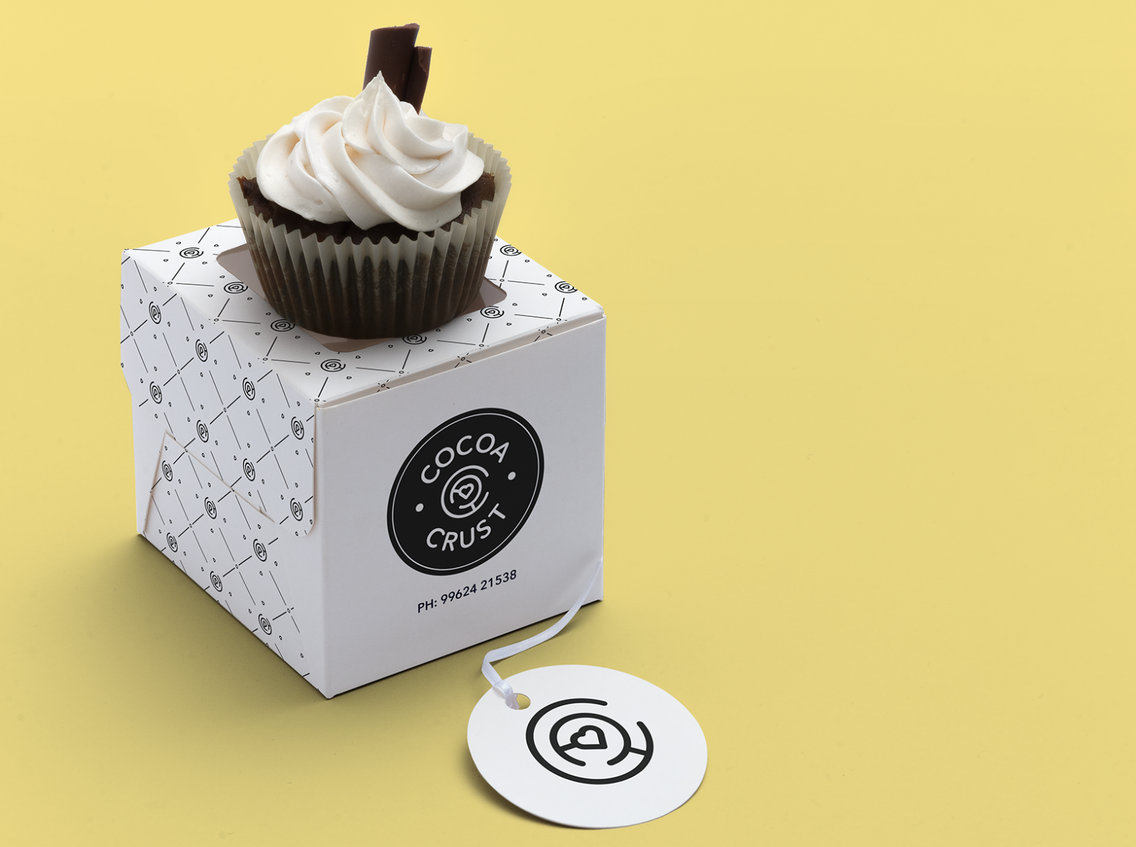 Cocoa Crust Branding Mockup by Bharath jangid on Dribbble