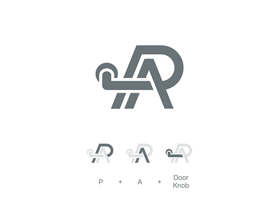 Monogram_Pearl brand design branding design flat hardware icon logo minimal minimalist logo monogram monogram logo vector