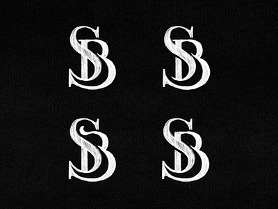 S + B Monogram branding bridal design flat icon logo logosketch minimal modern monogram monogram logo sketch typography