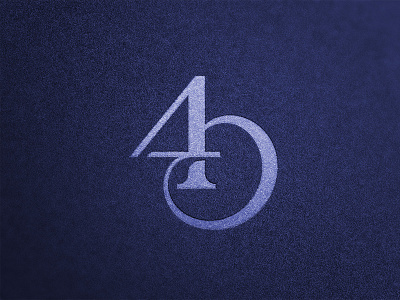 43 design flat icon illustration illustrator logo minimal monogram negativespace vector