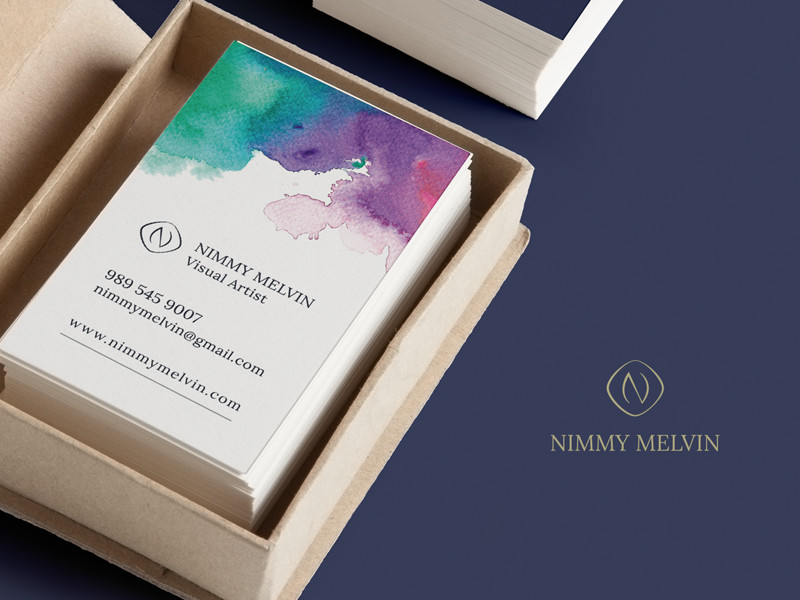 Creative Business card by Melvin Thambi for Emm & Enn on