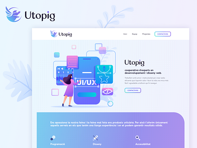 Portfolio redesign design homepage illustration portfolio site ui ux web design