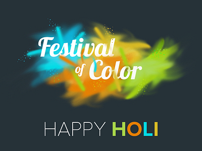 Holi Celebration abstract celebration colorful enjoy happiness holi