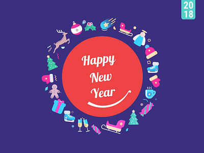 Dribbble Happy New Year