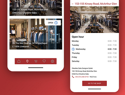 UI store app design ecommerce flat ui ux