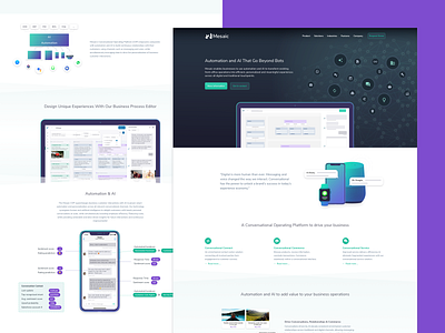 Messaging platform | Website redesign