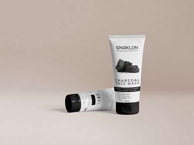 Branding and package design for a charcoal face wash branding design face wash graphic design illustration packaging photoshop product product packaging design