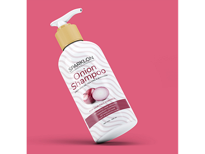 Branding and package design for a Shampoo branding design graphic design illustration onion shampoo photoshop product product packaging design shampoo