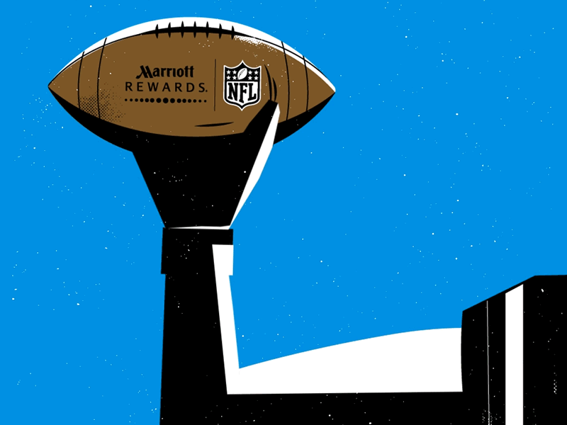 Marriott Rewards | NFL american football ball football gif marriott nfl stars throw throwing