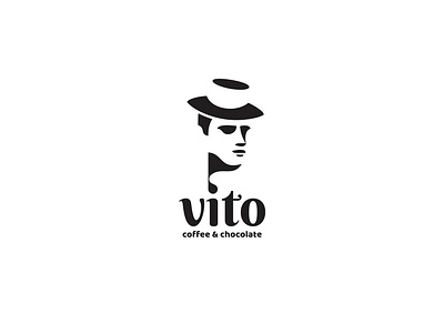 Vito Coffee cafe character coffee coffeeshop design illustration logo logo design logodesign logotype person