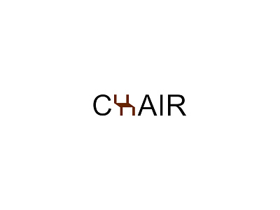 chair branding chair chair design logo logodesign