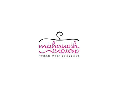 mahnuosh woman wear branding design logo logodesign vector wear