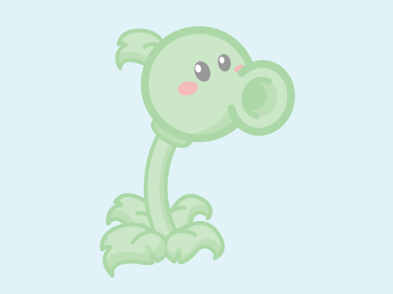 cute peashooter