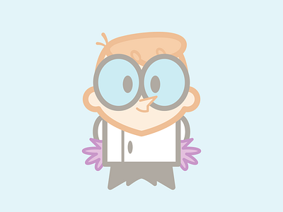 Dexter's Laboratory : Dexter cartoon cartoon network character cute design dexter graphics illustration kawaii pastel tv show vector