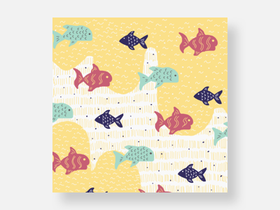Fish Pattern Illustration illustration pattern