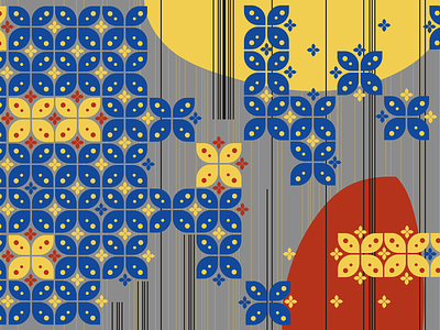 Batik Pattern abstract batik illustration pattern print