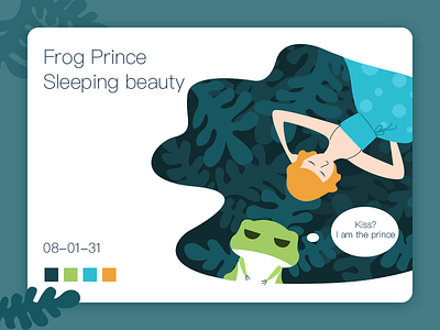 Frog prince and sleeping beauty