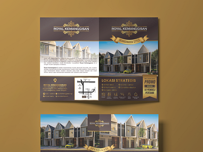 Luxury Real-Estate Residence Bifold - Bifold Brochure Design adobe illustrator adobe photoshop ads design advertisement affinity designer brochure business design flyer graphic design illustration logo ui