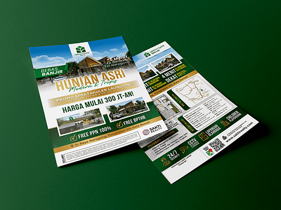 Green Real-Estate Residence Flyer - Flyer Design adobe illustrator adobe photoshop ads design advertisement affinity designer brochure business design flyer graphic design illustration logo ui